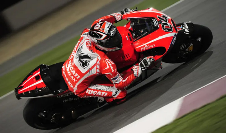 Andrea Dovizioso of Ducati