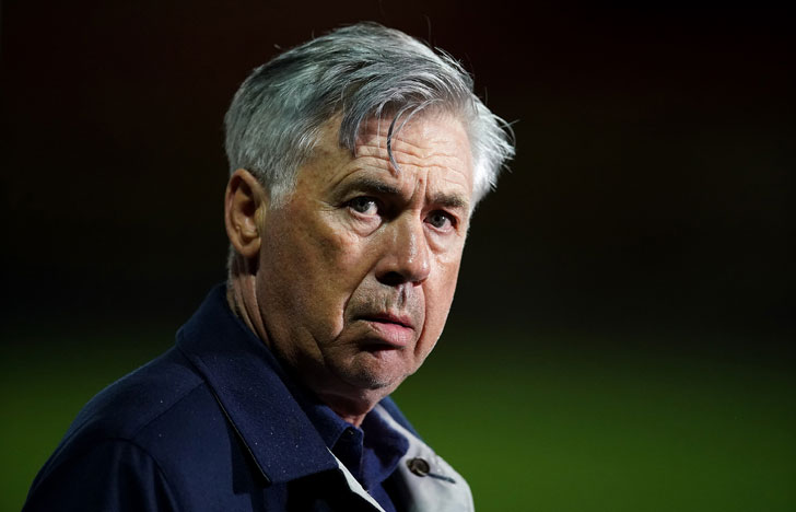 Everton manager Carlo Ancelotti