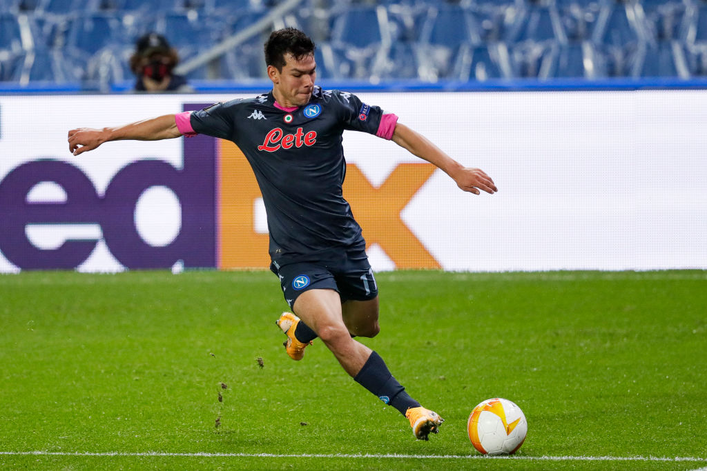 Hirving Lozano of Napoli