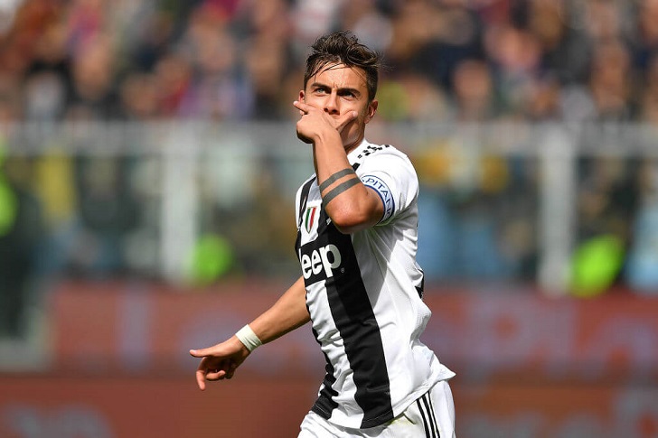 Paulo Dybala in action for Juventus