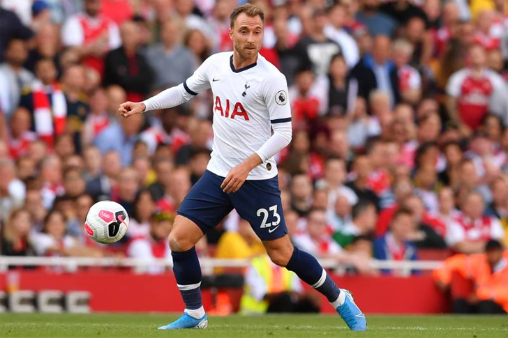 Tottenham Hotspur midfielder Christian Eriksen