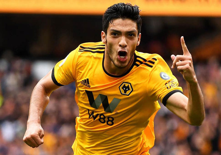 Wolverhampton striker Raul Jimenez