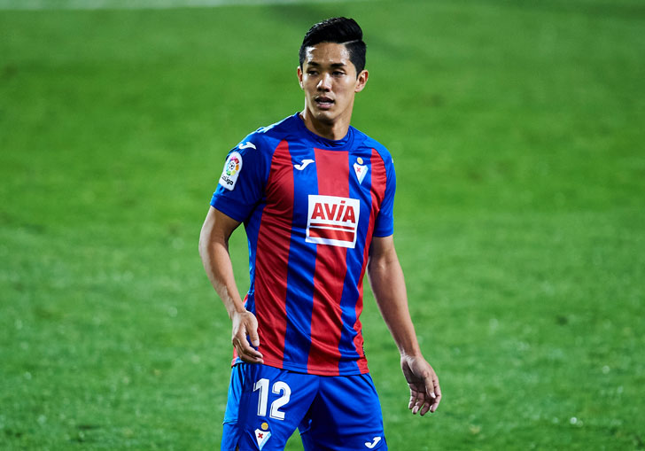 Yoshinori Muto of Eibar