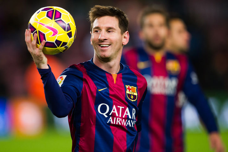 Barcelona forward Lionel Messi